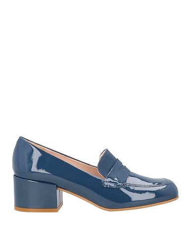 AURORA Loafers Navy Leather