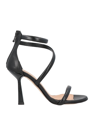 PARU Milano Sandals Black Leather