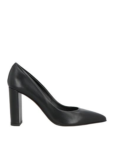 NOA A. Pumps Schwarz Leder