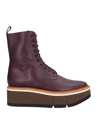 CLERGERIE Stiefelette Bordeaux Leder