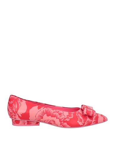 FERRAGAMO Ballet flats Coral Lambskin