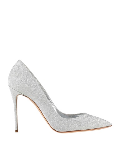 CASADEI Pump Silver Leather