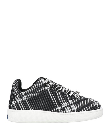 BURBERRY Sneakers Black Textile fibers