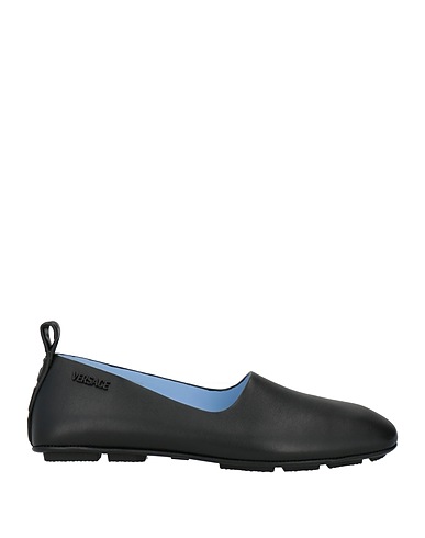 VERSACE Loafers Black Calfskin