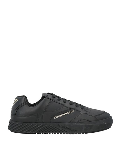 EMPORIO ARMANI Sneakers Nero 100% Pelle di bovino