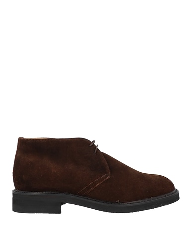 BERWICK  1707 Ankle boot Dark brown Leather