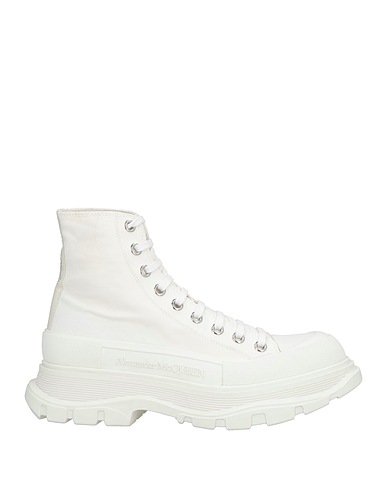 MCQUEEN Sneakers White Textile fibres