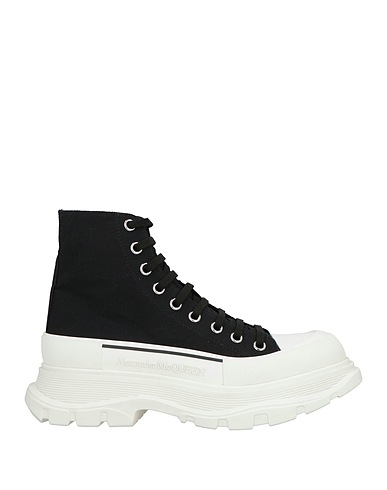 MCQUEEN Sneakers Nero Fibre tessili