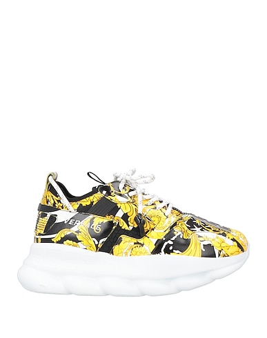 VERSACE Sneakers Yellow Textile fibres