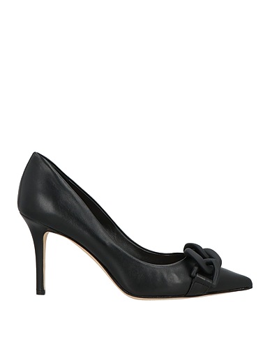THE SELLER Pumps Schwarz Zickleinleder