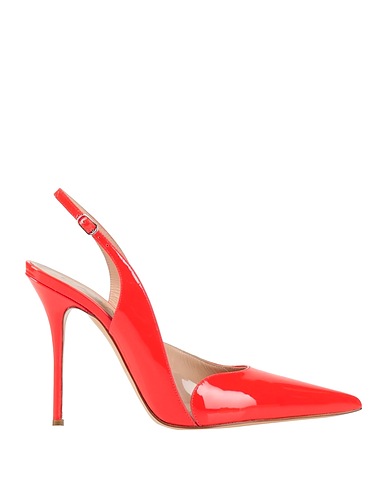 CASADEI Court Tomato red Leather