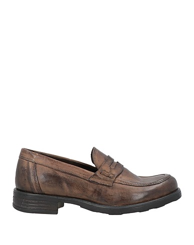 PAWELK'S Mocassino Khaki Pelle