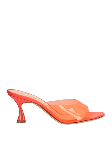 CASADEI Sandals Orange Rubber
