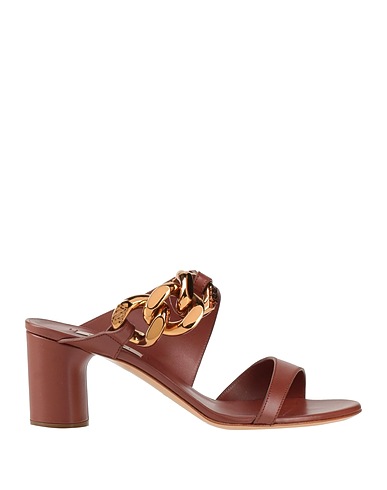 CASADEI Sandals Brown Leather