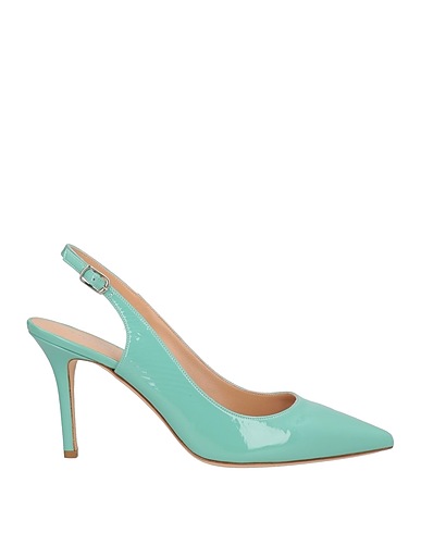 THE SELLER Escarpins Turquoise Cuir