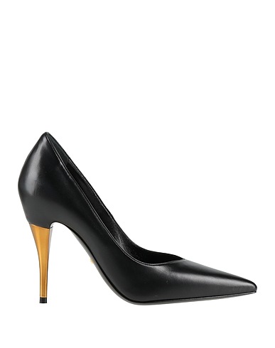 GUCCI Court Black Leather
