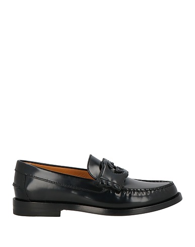 GUCCI Loafers Black Leather