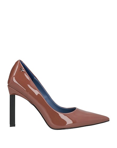 PREGUNTA Pump Light brown Textile fibers