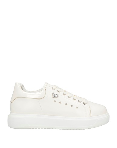 TUA BY BRACCIALINI Sneakers Ivory Textile fibers