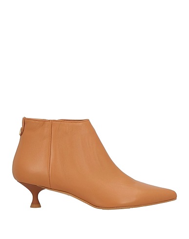 OVYÉ Ankle boot Tan Leather