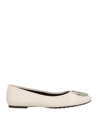 TORY BURCH Ballet flats Ivory Goat skin
