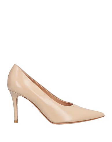 GIANVITO ROSSI Pumps BEIGE Leder