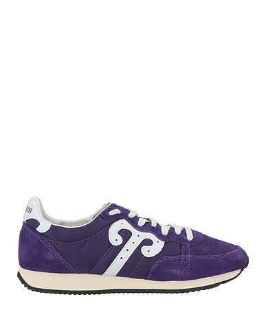 WUSHU RUYI Sneakers Purple Textile fibers, Leather