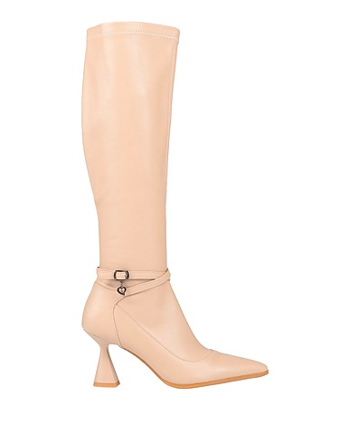 TUA BY BRACCIALINI Boots Beige Textile fibres