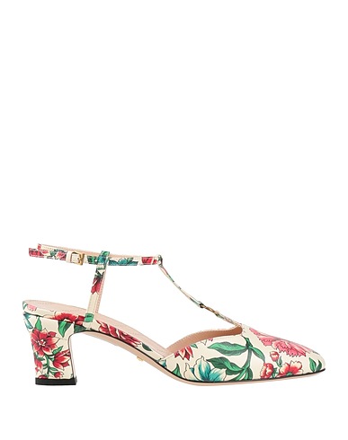GUCCI Court Ivory Leather