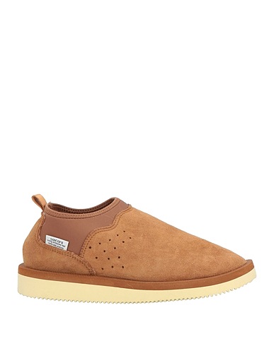 SUICOKE Stiefelette Kamel Leder, Gewebefasern