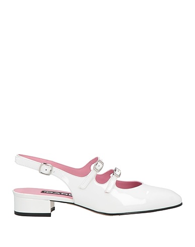 CAREL Paris Pump White Leather