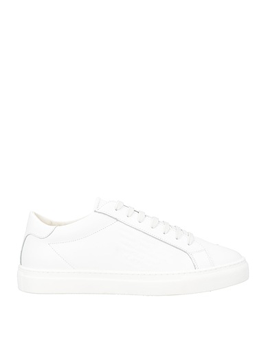 EMPORIO ARMANI Sneakers White Calfskin