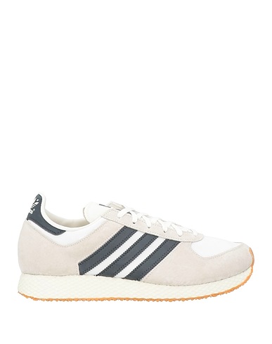ADIDAS ORIGINALS Sneakers Hellgrau Leder, Gewebefasern