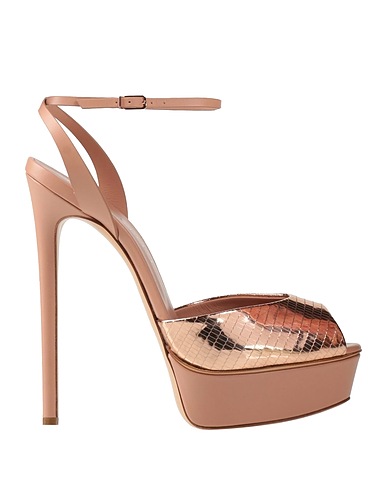 CASADEI Sandals Antique rose Leather
