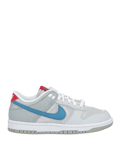 NIKE Sneakers Light grey Leather, Textile fibres