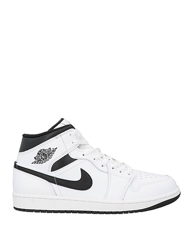 JORDAN Sneakers Blanco Cuero, Fibras textiles