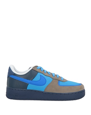 NIKE Sneakers Taupe Leather, Textile fibers