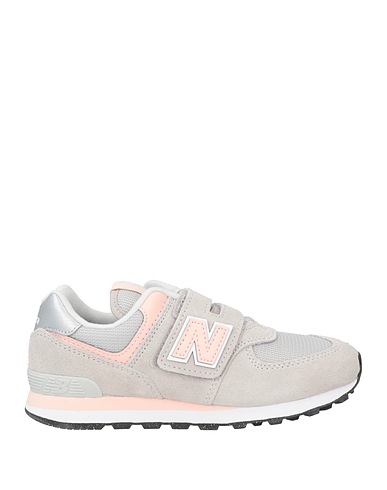 NEW BALANCE Sneakers Grigio chiaro Pelle, Fibre tessili