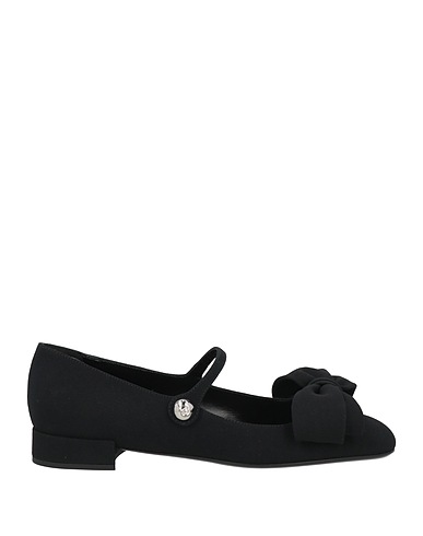 VALENTINO GARAVANI Footwear Black Textile fibres