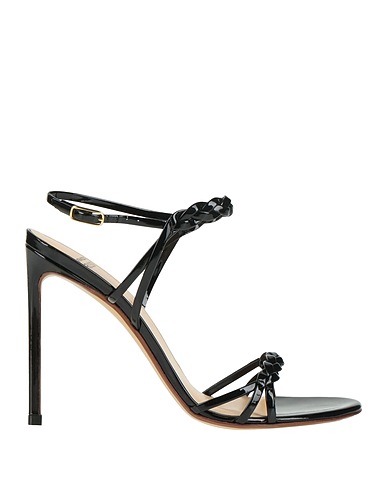 FRANCESCO RUSSO Sandals Black Leather