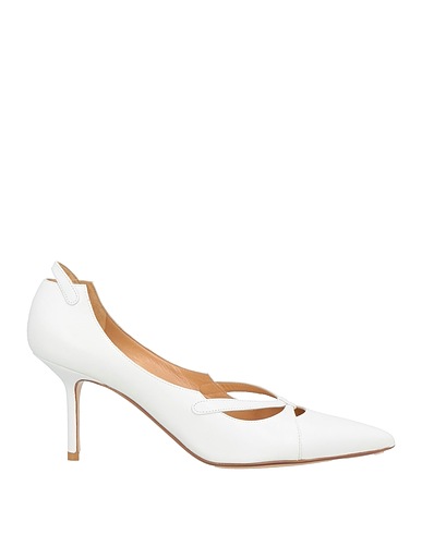 FRANCESCO RUSSO Court White Leather