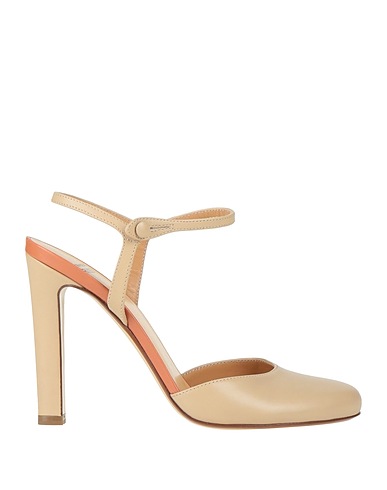 FRANCESCO RUSSO Pump Sand Leather