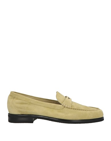 SANTONI Loafers Sage green Leather