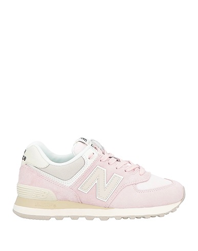 NEW BALANCE Sneakers Light pink Leather, Textile fibres