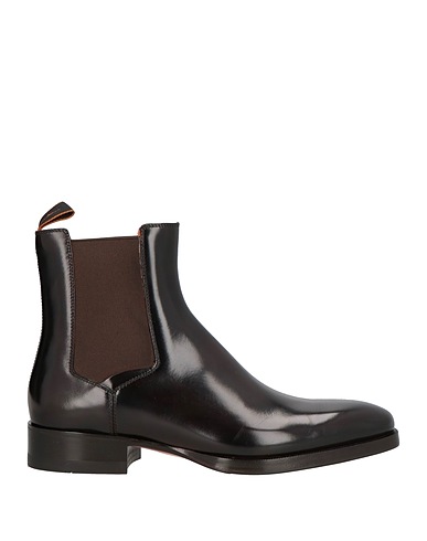 SANTONI Ankle boot Black Leather