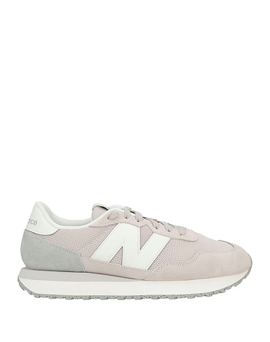 NEW BALANCE Sneakers Beige Textile fibres, Leather