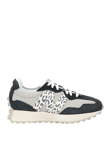 NEW BALANCE Sneakers Charcoal Leather, Textile fibres