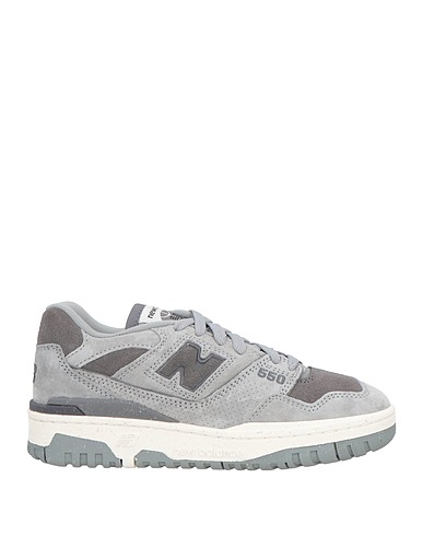 NEW BALANCE Sneakers Grey Leather