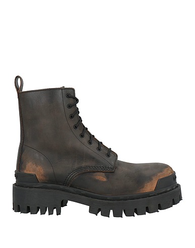 BALENCIAGA Ankle boot Dark brown Calfskin