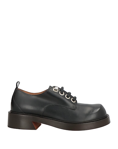 MCQUEEN Laced shoes Black Calfskin